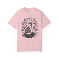 Load image into Gallery viewer, Folk Art Fox Graphic Tee