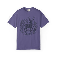 Load image into Gallery viewer, Folk Art Woodland Deer Tee
