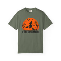 Load image into Gallery viewer, If the Broom Fits Halloween Tee