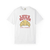 Load image into Gallery viewer, Life’s Butter With a Croissant Tee