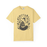 Load image into Gallery viewer, Folk Art Fox Graphic Tee
