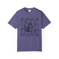 Load image into Gallery viewer, Folk Art Blackberry Raccoon Tee
