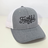 Load image into Gallery viewer, 'Faithful' Embroidered Cap