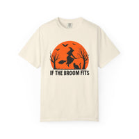 Load image into Gallery viewer, If the Broom Fits Halloween Tee
