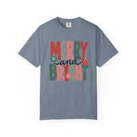 Load image into Gallery viewer, Merry &amp; Bright Christmas Tee