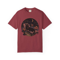 Load image into Gallery viewer, Midnight Poolside Cat Tee