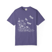 Load image into Gallery viewer, Dragonfly Wildflower Graphic Tee