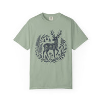 Load image into Gallery viewer, Folk Art Woodland Deer Tee