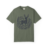 Load image into Gallery viewer, Folk Art Woodland Deer Tee