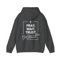Load image into Gallery viewer, Pray Wait Trust Hoodie