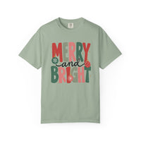 Load image into Gallery viewer, Merry &amp; Bright Christmas Tee