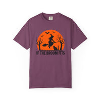 Load image into Gallery viewer, If the Broom Fits Halloween Tee