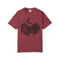 Load image into Gallery viewer, Crescent Moon Wildflower Tee