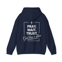 Load image into Gallery viewer, Pray Wait Trust Hoodie