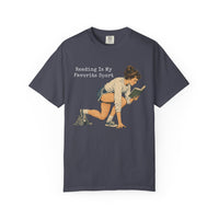 Load image into Gallery viewer, Reading Is My Favorite Sport Tee