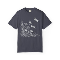 Load image into Gallery viewer, Dragonfly Wildflower Graphic Tee