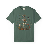 Load image into Gallery viewer, Floral Skeleton Graphic Tee