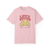 Load image into Gallery viewer, Life’s Butter With a Croissant Tee