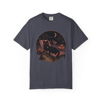 Load image into Gallery viewer, Midnight Poolside Cat Tee