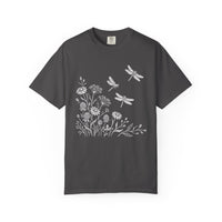 Load image into Gallery viewer, Dragonfly Wildflower Graphic Tee