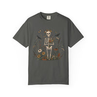 Load image into Gallery viewer, Floral Skeleton Graphic Tee