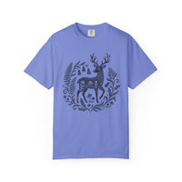 Load image into Gallery viewer, Folk Art Woodland Deer Tee