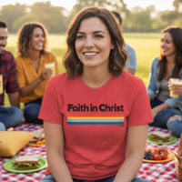 Load image into Gallery viewer, Faith in Christ Retro Tee