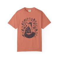Load image into Gallery viewer, Folk Art Fox Graphic Tee