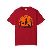 Load image into Gallery viewer, If the Broom Fits Halloween Tee