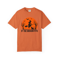 Load image into Gallery viewer, If the Broom Fits Halloween Tee