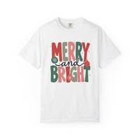 Load image into Gallery viewer, Merry &amp; Bright Christmas Tee