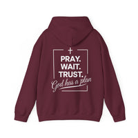 Load image into Gallery viewer, Pray Wait Trust Hoodie