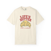 Load image into Gallery viewer, Life’s Butter With a Croissant Tee