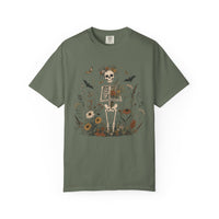 Load image into Gallery viewer, Floral Skeleton Graphic Tee