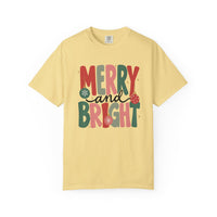Load image into Gallery viewer, Merry &amp; Bright Christmas Tee