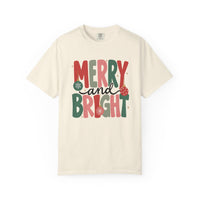Load image into Gallery viewer, Merry &amp; Bright Christmas Tee