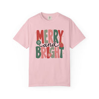 Load image into Gallery viewer, Merry &amp; Bright Christmas Tee