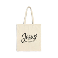 Load image into Gallery viewer, Jesus (Way, Truth, Life) Tote