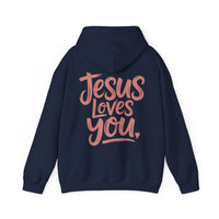 Load image into Gallery viewer, Jesus Loves You Hoodie