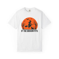 Load image into Gallery viewer, If the Broom Fits Halloween Tee