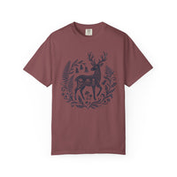 Load image into Gallery viewer, Folk Art Woodland Deer Tee