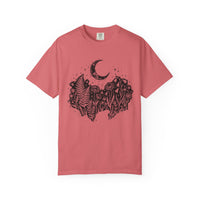 Load image into Gallery viewer, Crescent Moon Wildflower Tee
