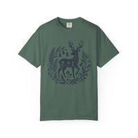 Load image into Gallery viewer, Folk Art Woodland Deer Tee