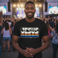 Load image into Gallery viewer, Retro Jesus King Tee