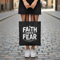 Load image into Gallery viewer, Faith Over Fear Tote