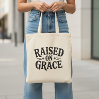 Load image into Gallery viewer, Raised on Grace Tote