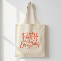 Load image into Gallery viewer, Faith Over Everything Tote