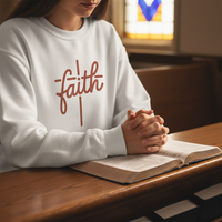 Load image into Gallery viewer, Faith Cross Sweatshirt