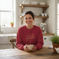 Load image into Gallery viewer, Faith Cross Sweatshirt