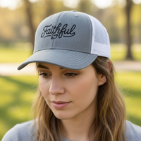 Load image into Gallery viewer, 'Faithful' Embroidered Cap